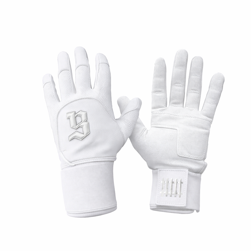 Backyard Lotus 2 Batting Gloves - White