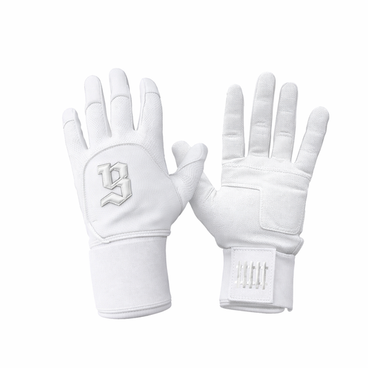 Backyard Lotus 2 Batting Gloves - White